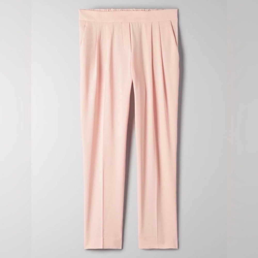 Babaton Aritzia Cohen Pink Pants